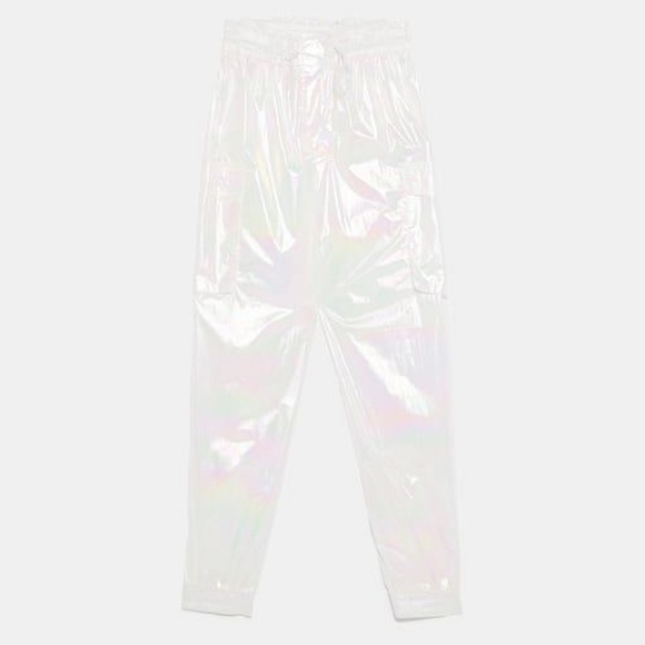 ZARA Iridescent-Effect Track Suit - Picture 11 of 16